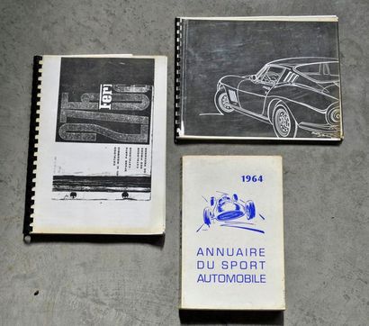 Annuaire du Sport Automobile 1964, on joint...