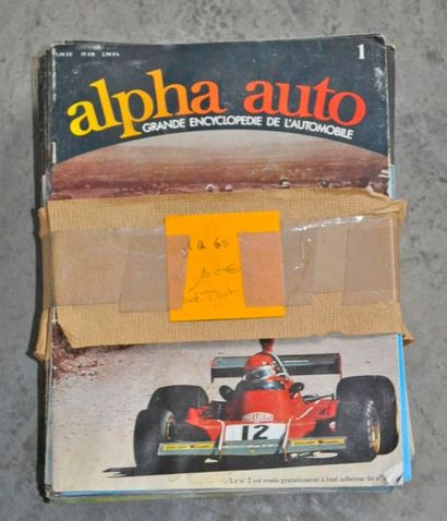 Lot de revues Alpha Auto N° 1 à 160