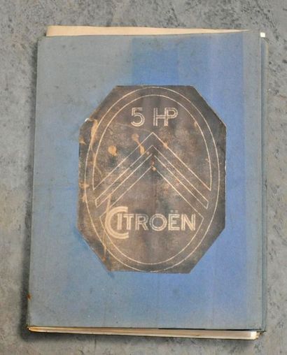 Dossier de presse sur la Citroën 5 Hp