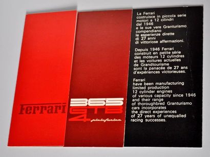 Brochure 365 GTB4 Daytona