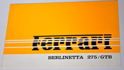 null Brochure 275 GTB Berlinetta