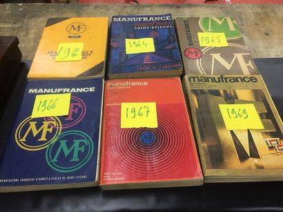PICASSO Lot de 6 catalogues Manufrance 62/64/65/66/67/69