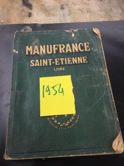 BRAQUE Catalogue Manufrance 1954