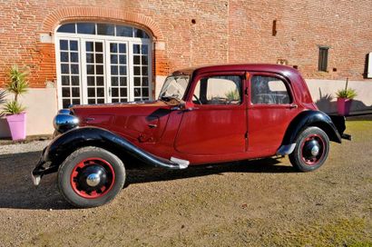 CITROËN TRACTION 7C/11 - 1938 (VENTE SUR DESIGNATION) 
N° de châssis : 205198
Carte...