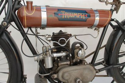 TRIUMPH – 1909 

Fondée en 1885 à Coventry par l’allemand Bettmann. En 1907, la 3cv...