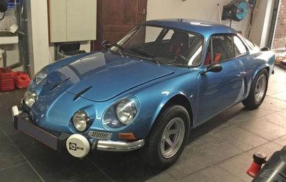 ALPINE RENAULT A110 1973 Cette berline à moteur 1300 a peu roulé, d’après son propriétaire...