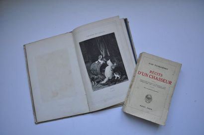 null Chiens et chats. Tableaux d'Eugene LAMBERT. Ed. Hetzel vers 1900 + Ivan TOURGUENIEV....