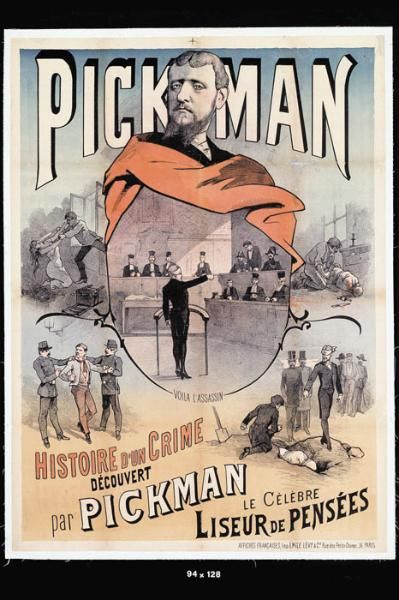  PICKMAN . "Pickman Histoire d'un crime découvert par Pickman, le célèbre liseur...