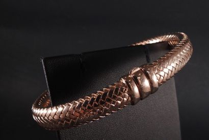 null Bracelet rigide, ovale et, ouvrant en vermeil 925MM, ., système de sécurité,...