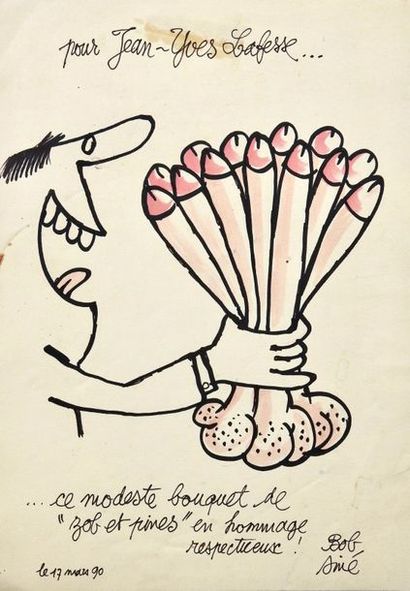 null * SINE

Bouquet de zob et pines

Superbe dessin réalisé pour l'humoriste Jean...
