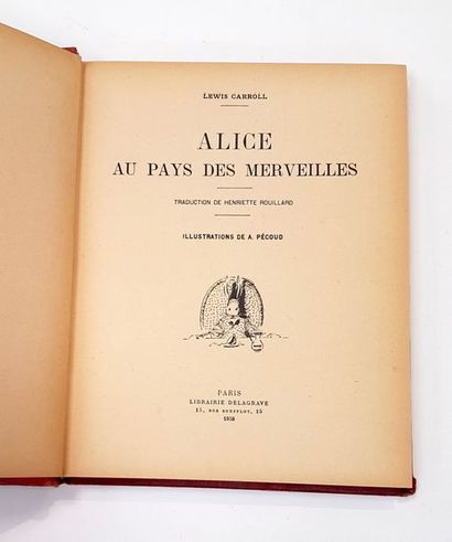null CARROLL Lewis

Alice au pays des merveilles

Illustrations de A Pecoud, Editions...