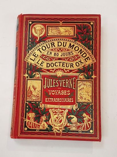 null VERNE Jules

Le tour du monde en 80 jours, Le docteur Ox

Editions Hetzel, un...