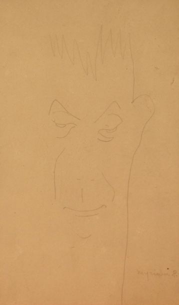 null P. Myriam

Portrait de Marcel Aymé

Crayon sur papier signé en bas à droite

29...