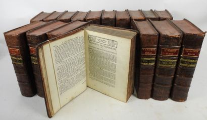 null CALMET, Dom Augustin. La Sainte Bible en Latin et en François.Paris, Boudet,...
