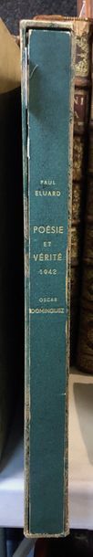 null Paul ÉLUARD et Oscar DOMINGUEZ 1895-1952 - 1906-1957
Poésie et Vérité 1942
Paris,...