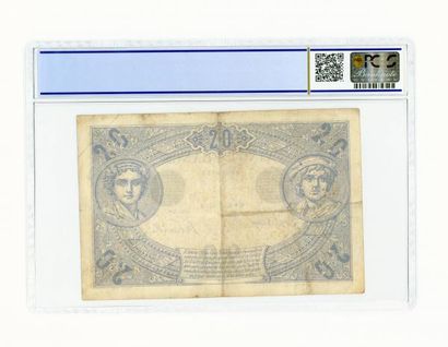 null 20 Francs Bleu type 1905

Billet 1912 gradé 25 PCGS, alphabet Q 2795