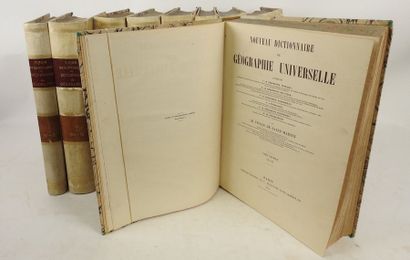 null VIVIEN de SAINT MARTIN. Dictionnaire de Géographie.Paris, Hachette et Cie, 1879-1895....