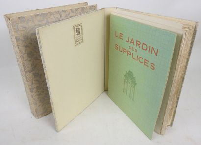 null MIRBEAU, Octave. Le Jardin des Supplices. Illustrations de Raphaël FREIDA.Paris,...