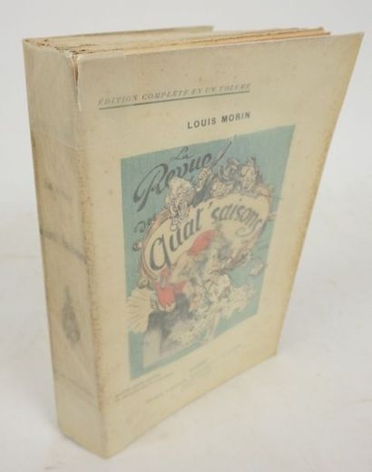 null MORIN, Louis. Revue des Quat'saisons. Revue trimestrielle illustrée - 1900 Janvier...