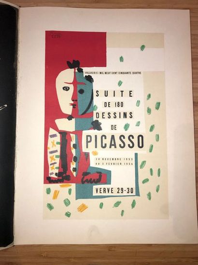 null PICASSO (Pablo), d’après

Suite de 180 dessins de Picasso. Verve N° 29/30. Paris,...