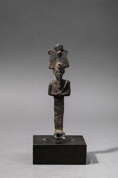 null Dieu Osiris.Bronze. Basse Epoque.Circa VII-IIIès av J.C.H:10cm.