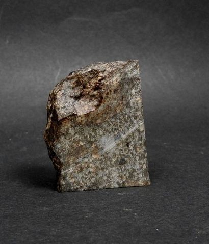 null Piece of chondrite meteorite L4 NWA 869.
Found in Morocco in 2000.
43g.L:4cm.
Origin:Mr....