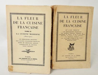 null GUÉGAN, Bertrand. La Fleur de la Cuisine Française. Paris, Editions de la Sirène,...