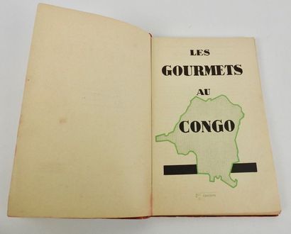 null MATABICHE. Les Gourmets au Congo. Anvers, 1930. In-8 broche?. Couvertures rouges...