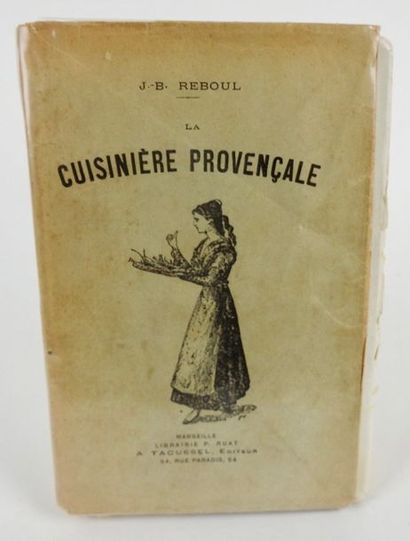 null REBOUL, J.-B. La Cuisinière Provençale. Marseille, Ruat, s.d. In-12, broché....