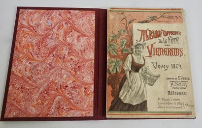 null VEVEY - Fe?te des Vignerons, 1889. Album officiel de la Fe?te des Vignerons,...