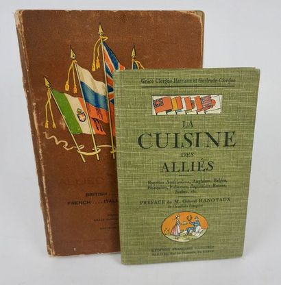 null CLERGUE, Gertrude & GRACE, Harrisson. Allied Cookery. New York, Putman's Sons,...