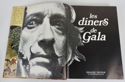 null DALI, Salvador. Les Dîners de Gala. Draeger, Fontenay-aux-Roses, 1973. In-4,...