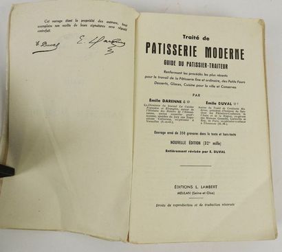 null DARENNE, Emile et DUVAL, Emile. Traité de Pâtisserie Moderne, Guide du Pâtissier-Traiteur…...