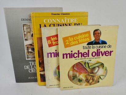 null Ensemble 4 livres de cuisine.Comme suit : -Toute la cuisine de Michel Oliver....