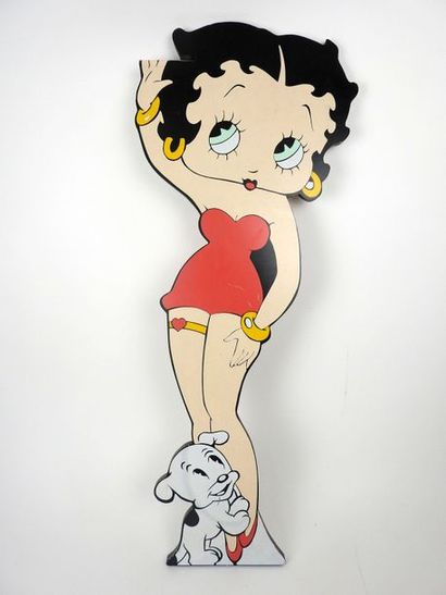 null BETTY BOOP

Large advertising wooden plaque, certainly a shop decoration

90...