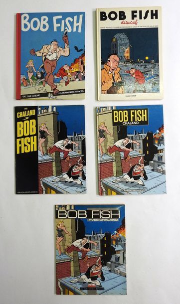 null CHALAND

Bob Fish

Lot comprenant l'édition originale (cahier avec roussures),...