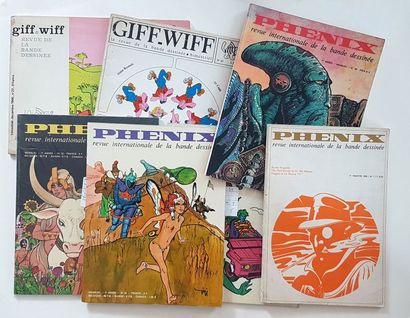 null * FANZINES

Petit lot de fanzines et revues BD anciennes, dont Giff Wiff, P...