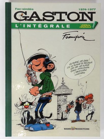 null FRANQUIN

Gaston

Intégrale 1974-1977

Tirage limité à 2200 exemplaires

Etat...