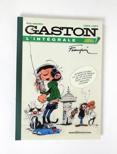 null FRANQUIN

Gaston intégrale 1974-1977, très bon état
