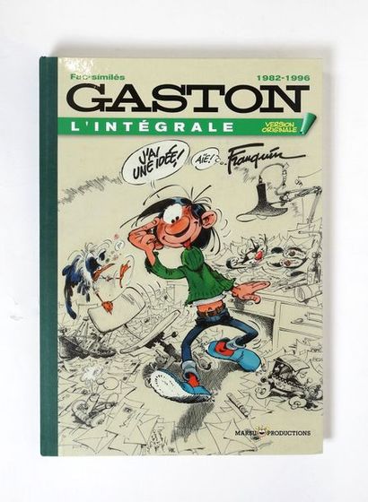 null FRANQUIN

Gaston intégrale 1982-1996, bon état, coin tapé dans l'angle infé...