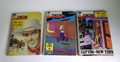 null HERGE

Ensemble de 3 reliures du journal de Tintin, 44, 45 et 50

Très bon état,...