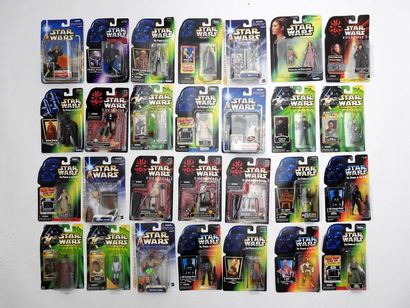 null STAR WARS

Two boxes of modern toys and figurines in blister packs