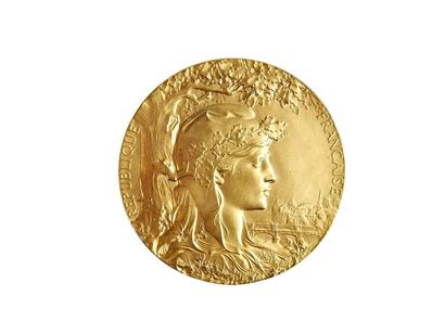 null Gymnastique - Médaille de participant en bronze doré
D 63 mm