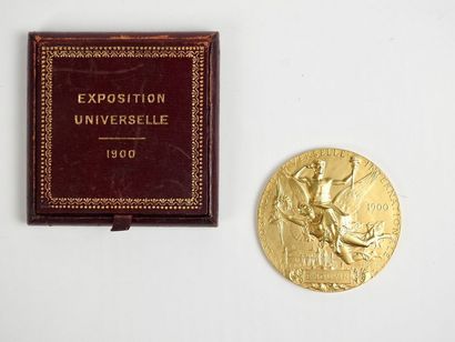 null Gymnastique - Médaille de participant en bronze doré
D 63 mm