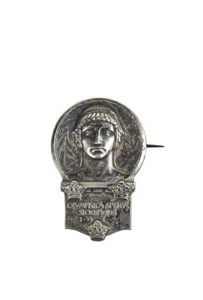 null Badge de participant en bronze argenté
25 x 37 mm