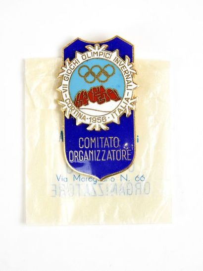 null Cortina- Badge d'Organisation en bronze émaillé
54 x 32 mm