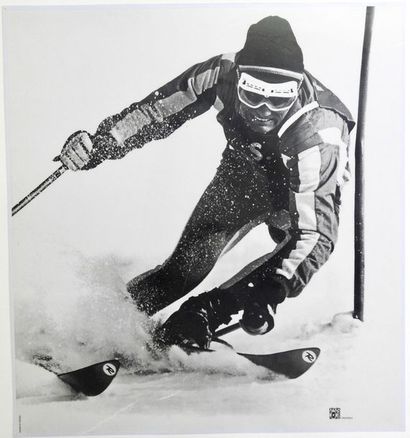 null L'affiche officielle Grenoble 1968 France du 6 au 18 février, Xe olympique d'hiver,...