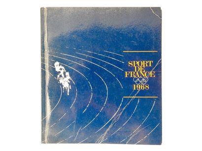null Official book of the presentation of the French team: sport de France 1968 with...