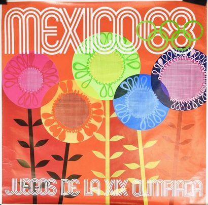 null 6 Affiches. Mexico célèbre les cinq anneaux olympiques à travers plusieurs déclinaisons...