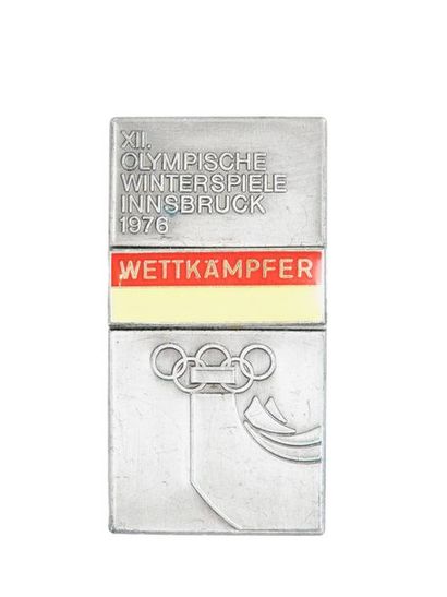 null INNSBURCK Badge de participant en bronze émaillé
58 x 30 mm